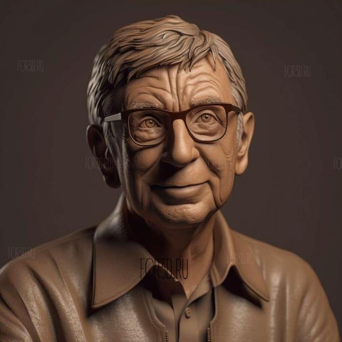 bill gates 2 stl model for CNC